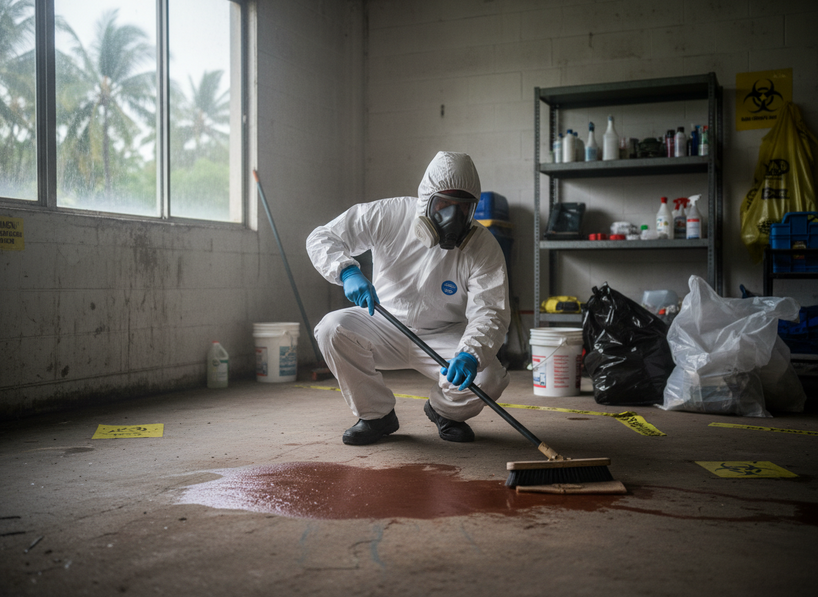 Biohazard Cleanup in Waikoloa