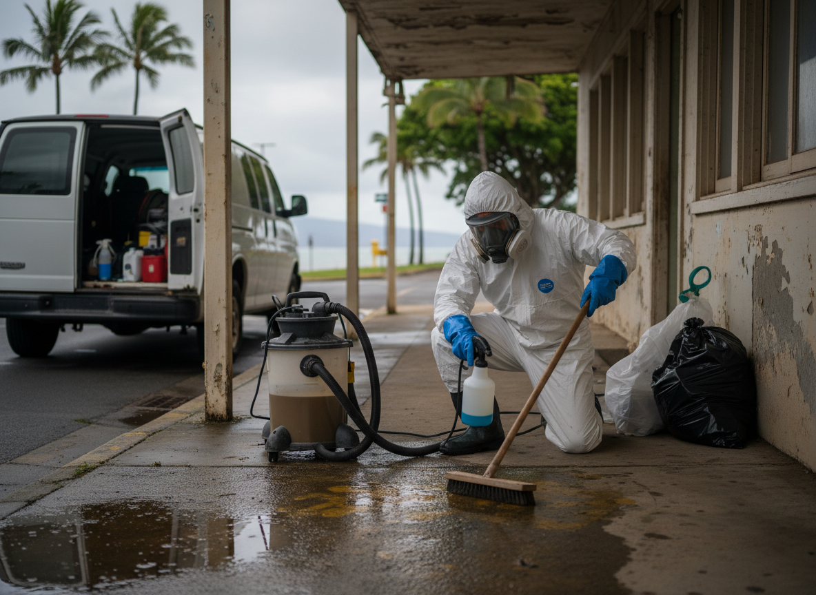Biohazard Cleanup in Pahala