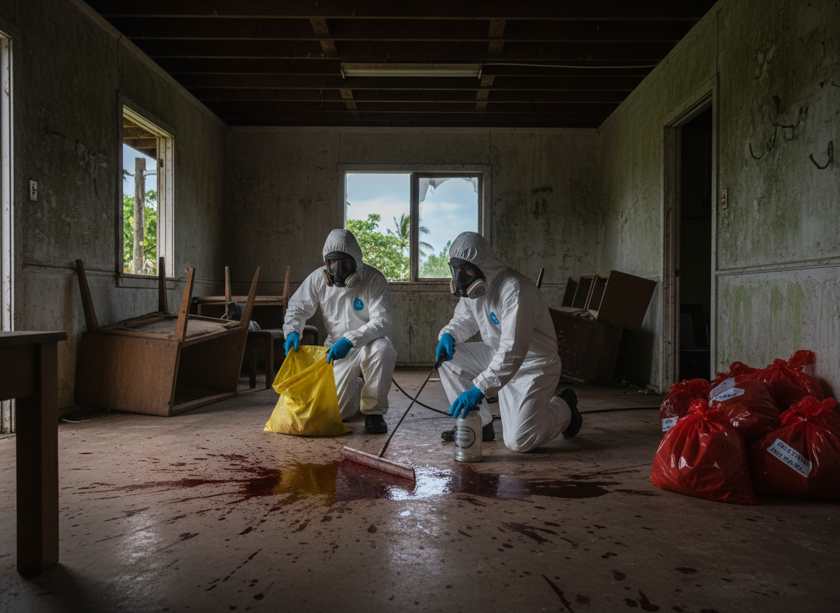 Trauma Scene Cleanup in Hilo